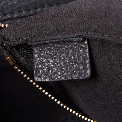 Celine Drummed Calfskin Micro Luggage Black 7 of 8