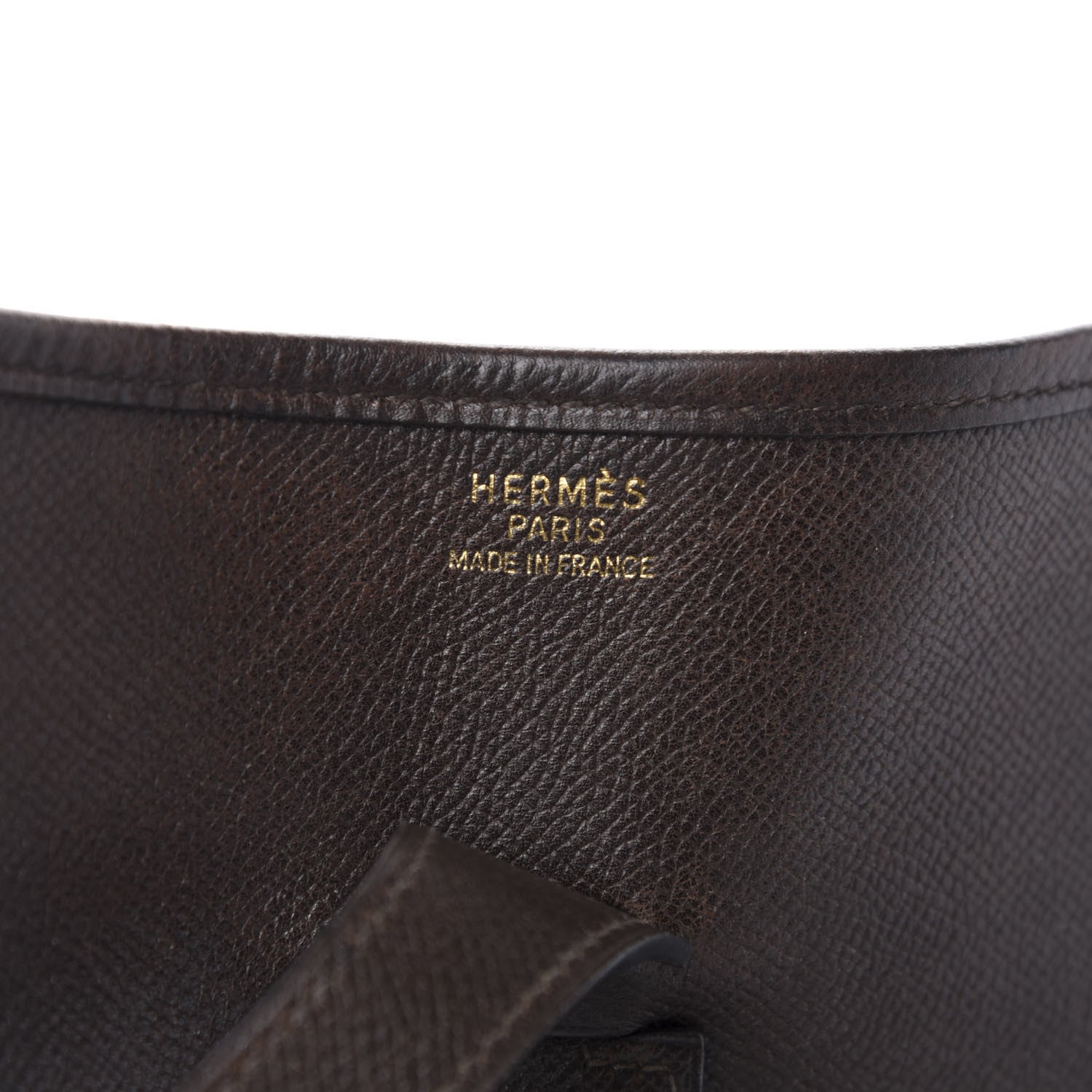 Hermes Epsom Evelyne PM Chocolate 8 of 9