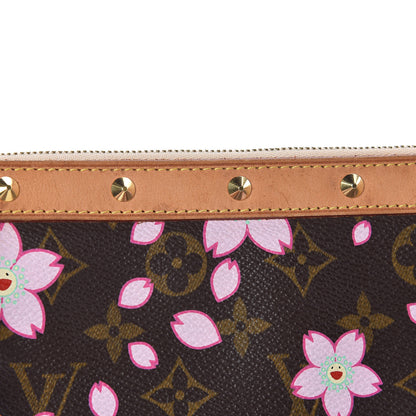 Louis Vuitton Monogram Cherry Blossom Pochette Accessories Brown 13 of 15
