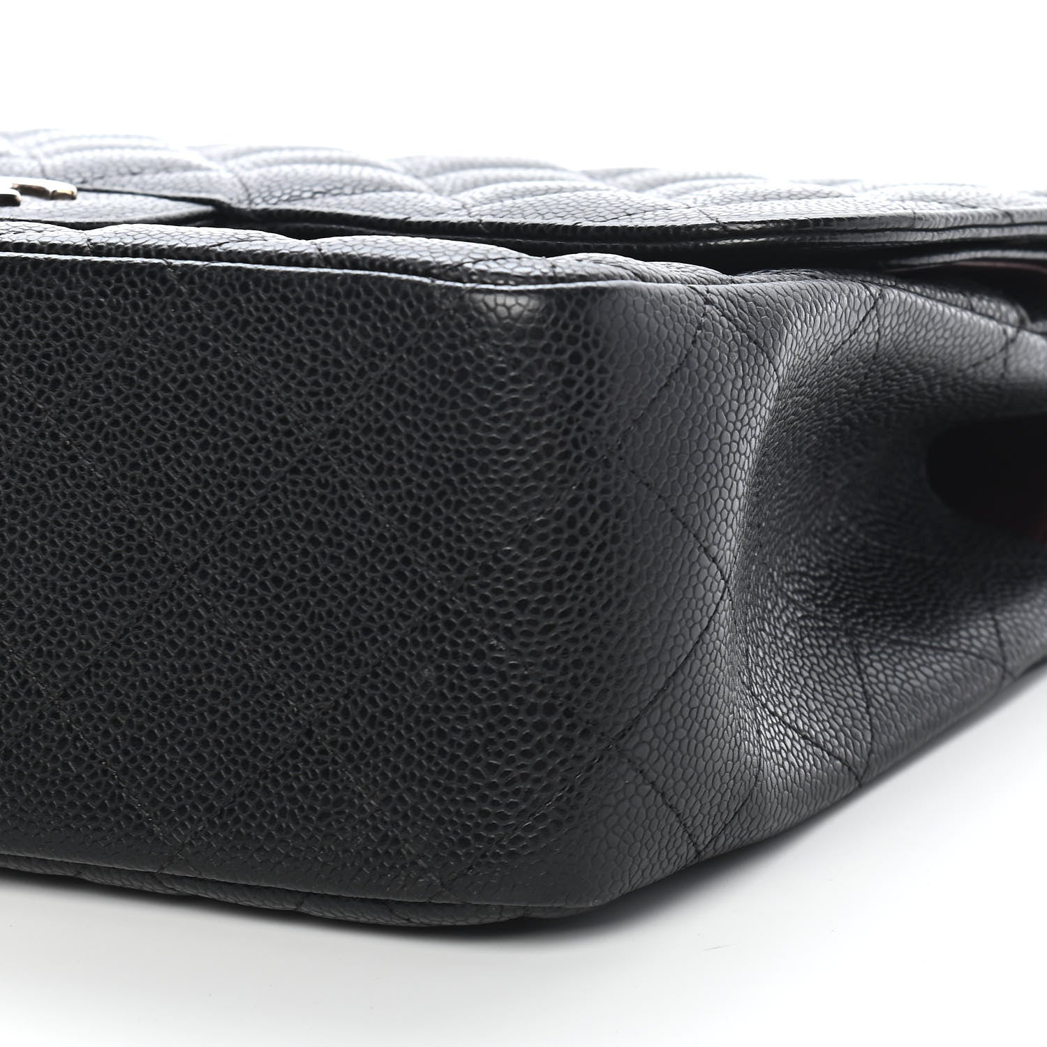 Chanel Caviar Quilted Jumbo Double Flap Black 9 of 9