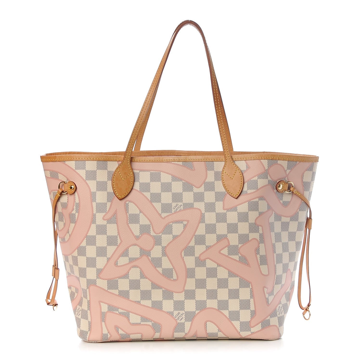 Louis Vuitton Damier Azur Tahitienne Neverfull MM 1 of 13