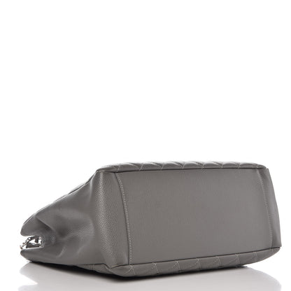Chanel Caviar Quilted Grand Shopping Tote GST Grey 4 of 12