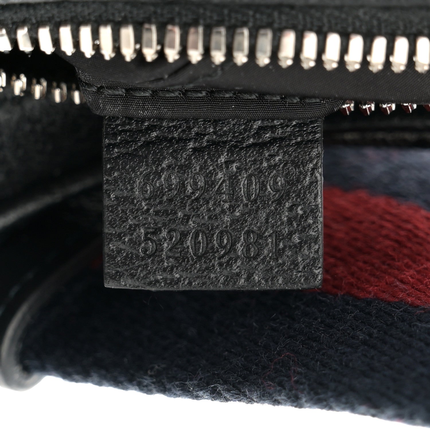 Gucci GG Crystal Coated Canvas Monogram Web Small Attache Shoulder Bag Black 7 of 10