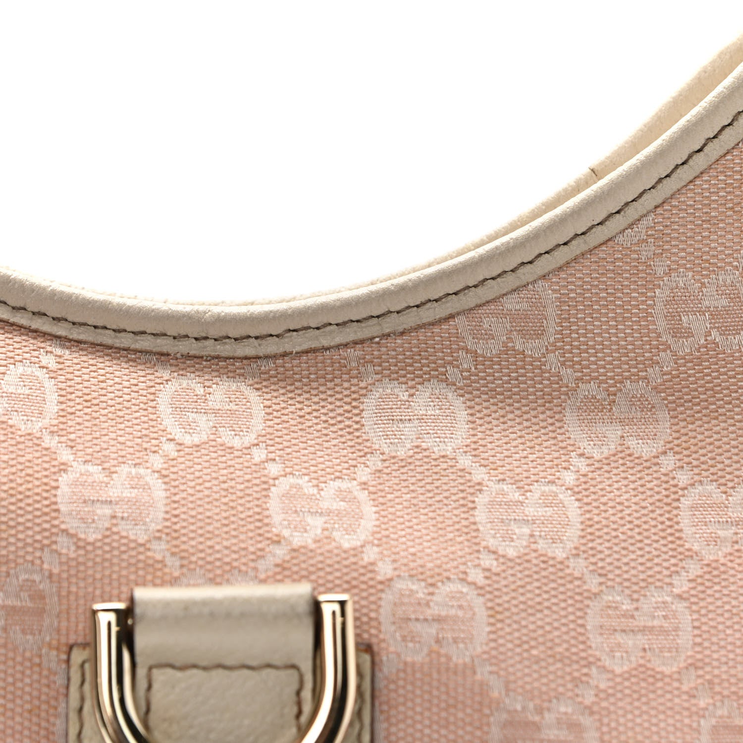 Gucci Monogram Medium Abbey D Ring Hobo Pink 19 of 19