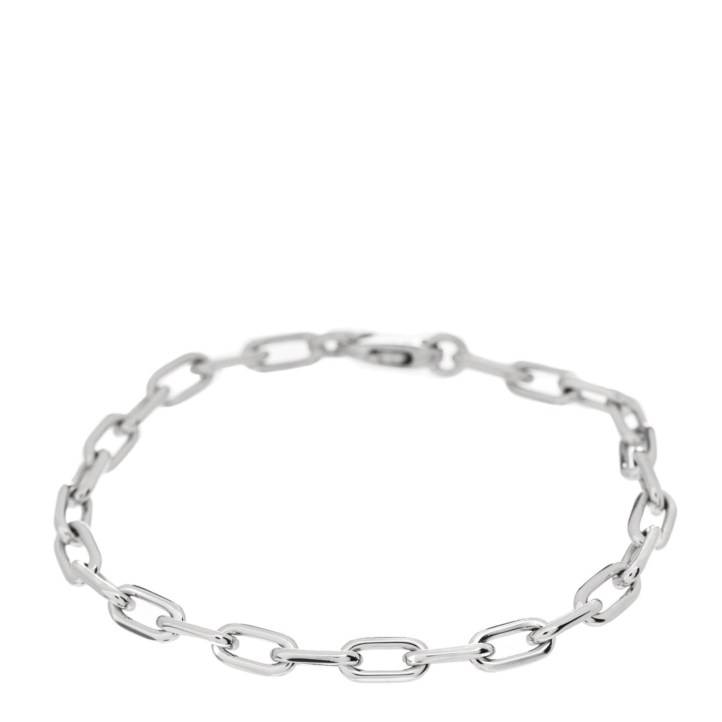 18K White Gold Spartacus Chain Bracelet