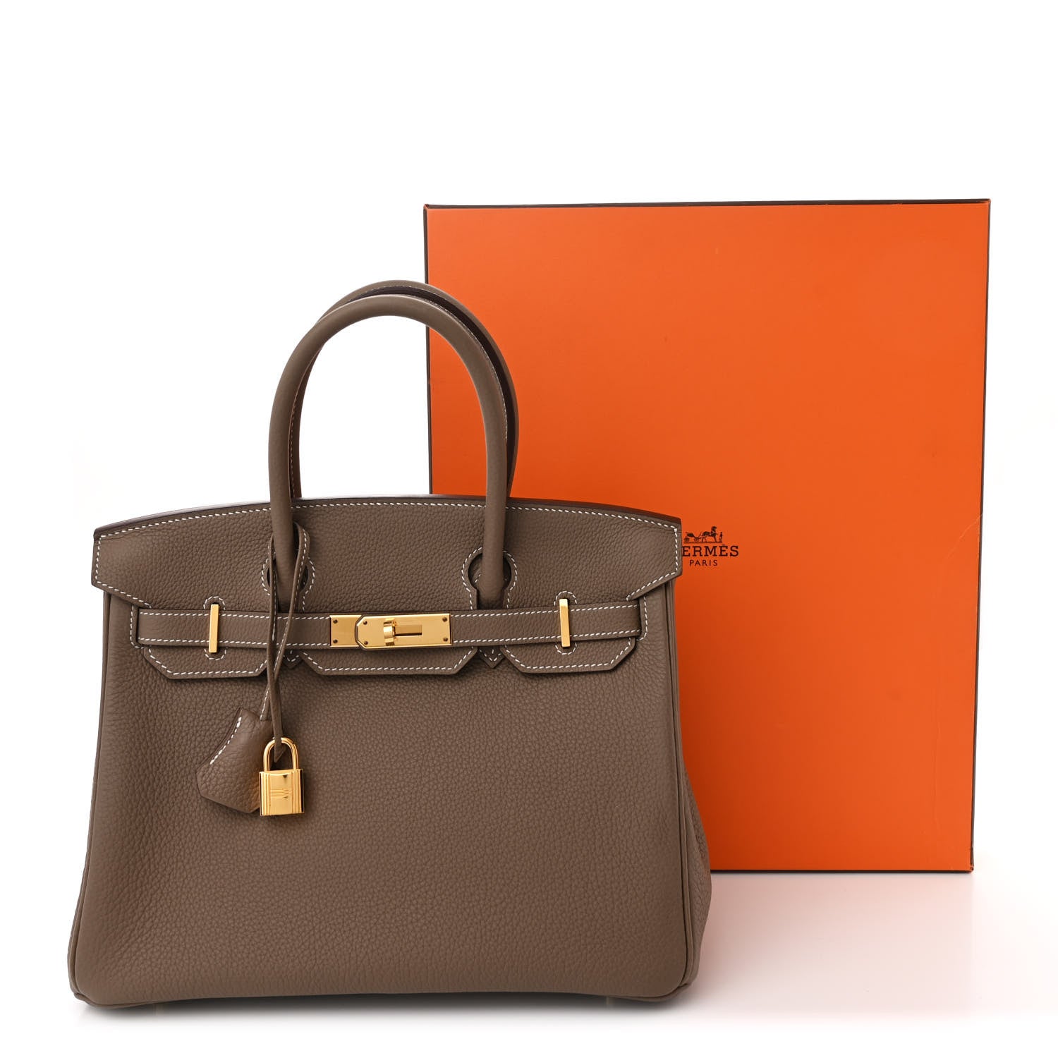 Hermes Togo Birkin 30 Etoupe 17 of 17