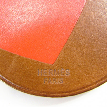 Hermes Barenia Heart Key Chain Brown 6 of 6