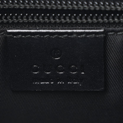 Gucci GG Supreme Monogram Web Messenger Bag Black 6 of 10