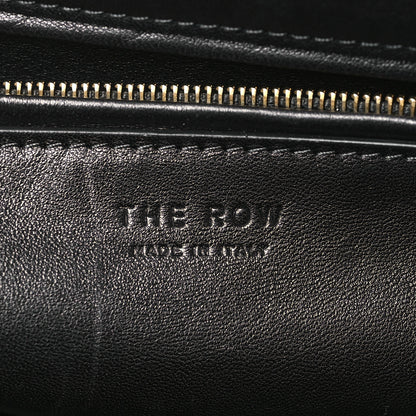 The Row Saddle Calfskin Sienna Shoulder Bag Black 6 of 9