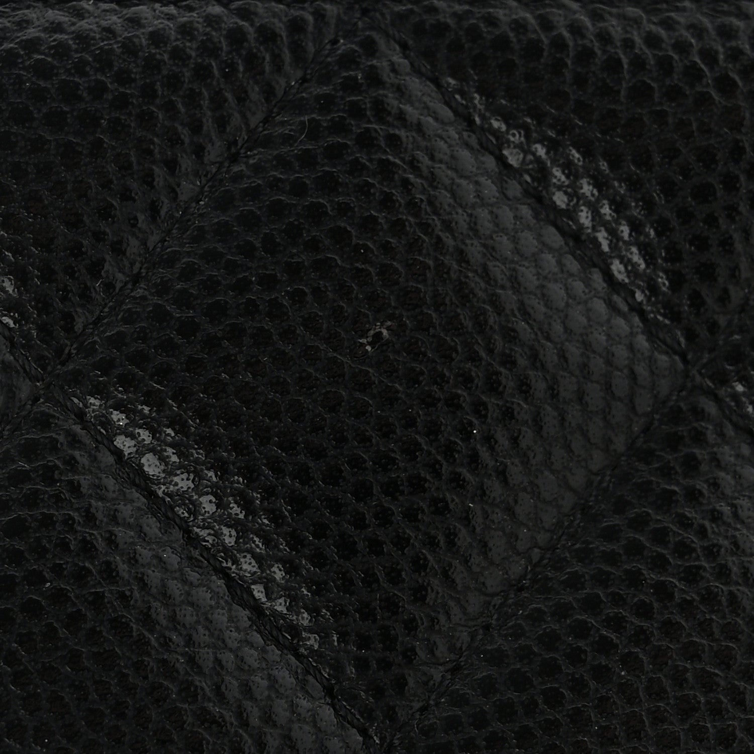 Chanel Caviar Quilted Zipped Key Holder Case Black 9 of 11