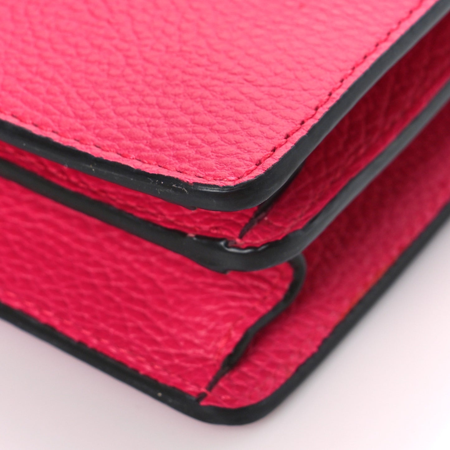 Dollar Calfskin Small Dionysus Shoulder Bag Box Pink