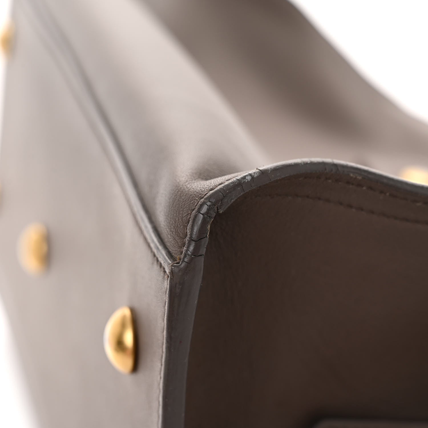 Saint Laurent Calfskin Small Classic Y Cabas Mousse 12 of 12