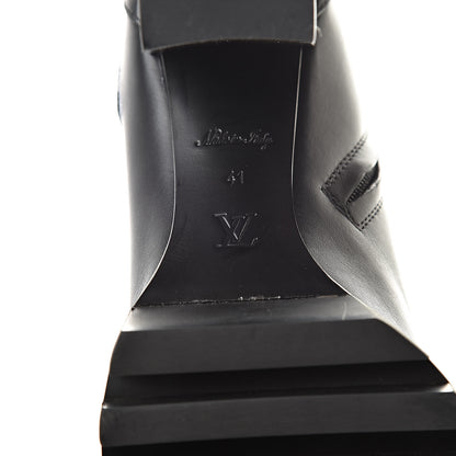Louis Vuitton Calfskin Star Trail Ankle Boots 41 Black 6 of 8
