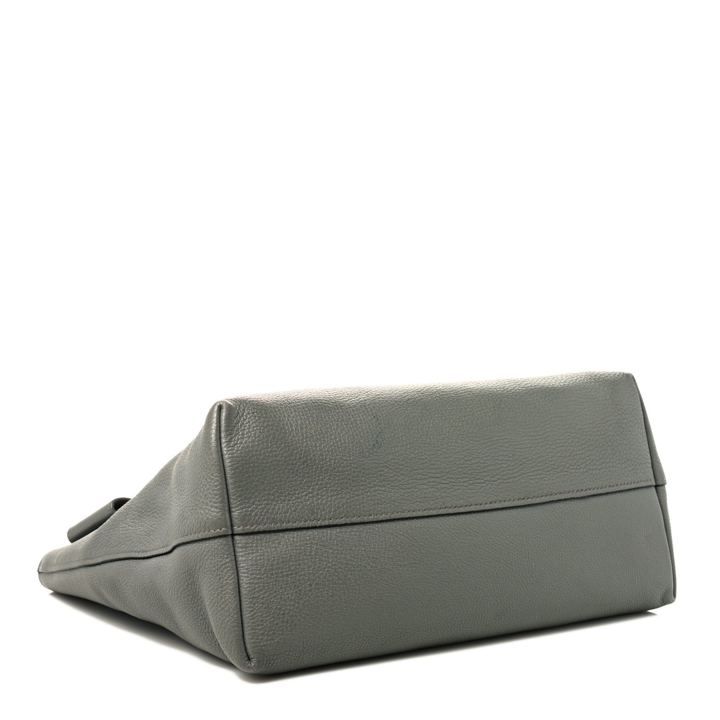 Vitello Daino Pocket Shopping Tote Marmo