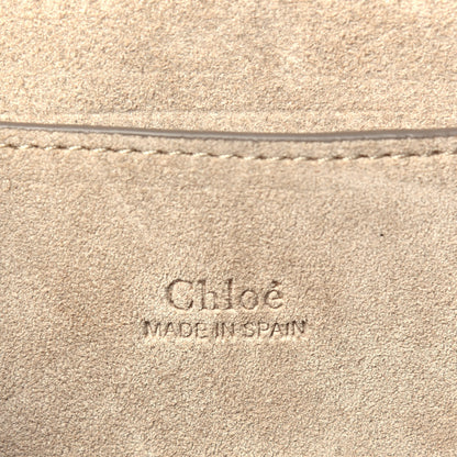 Chloe Suede Calfskin Mini Faye Bracelet Bag Black 6 of 9
