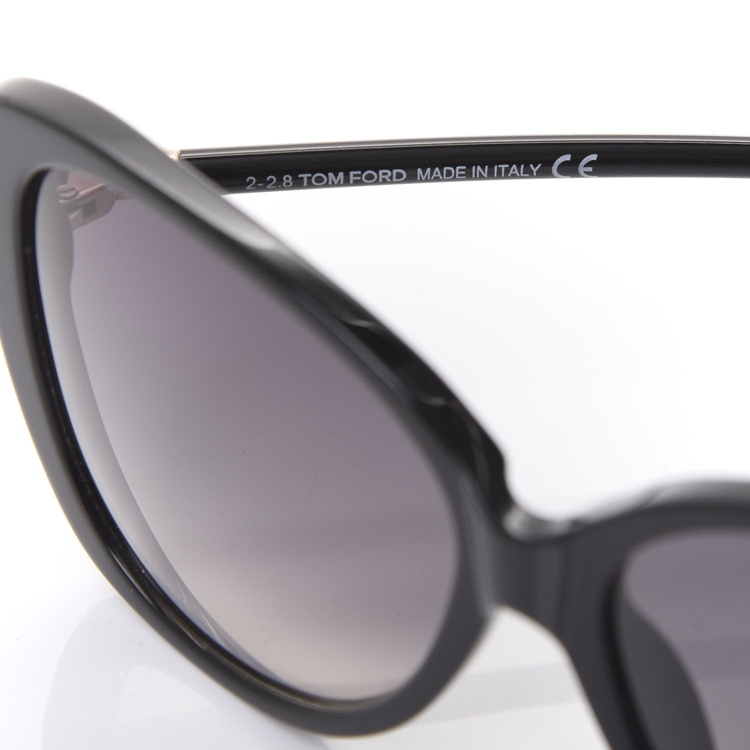Tom Ford Linda Butterfly Sunglasses TF324 Black 6 of 8