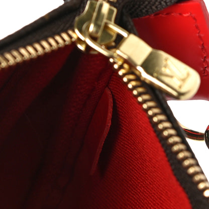Louis Vuitton Monogram 2020 Christmas Animation Bumper Cars Mini Pochette Accessories Coquelicot 6 of 10