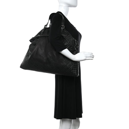Bottega Veneta Nappa Intrecciato Maxi Convertible Tote Brown 2 of 13