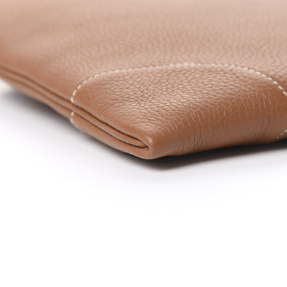Hermes Taurillon Clemence Silkycity 33 Gold 8 of 12