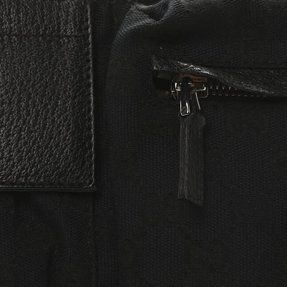 Gucci GG Monogram Double Pocket Belt Bag Black 8 of 10