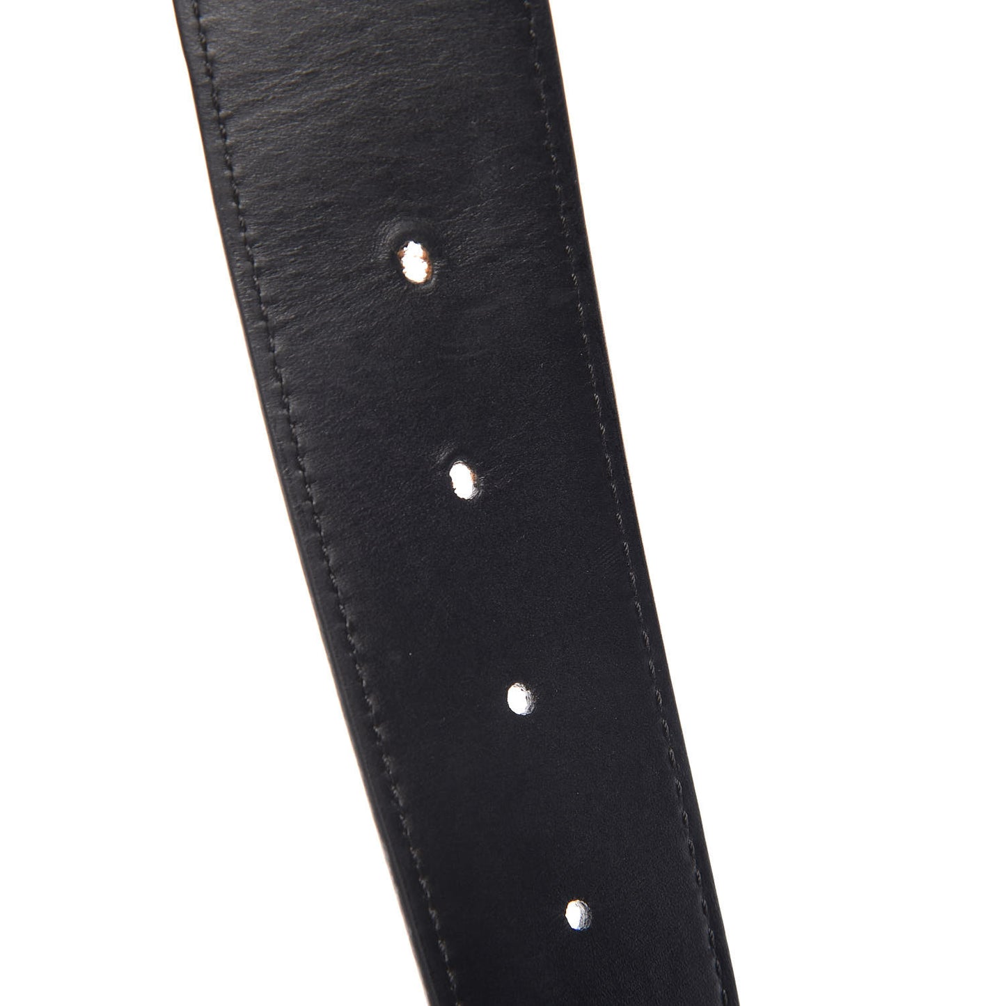 Calfskin Monogram 30mm LV Initiales Reversible Belt 80 32 Black