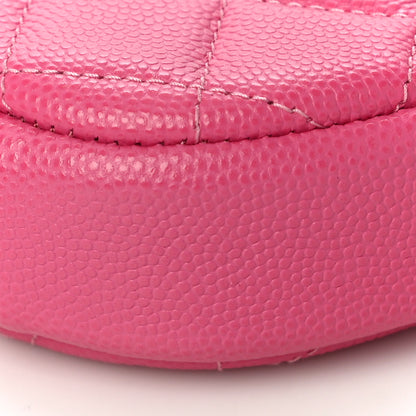 Chanel Caviar Quilted Zip Around Classic Coin Purse 9 of 11