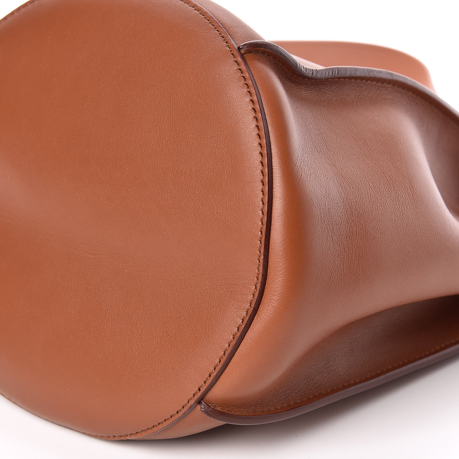 Celine Smooth Calfskin Long Strap Big Bucket Bag Tan 7 of 10