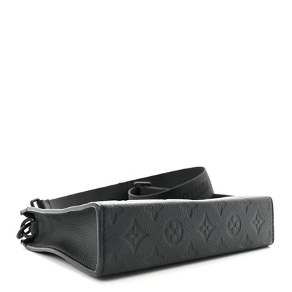 Louis Vuitton Calfskin Monogram Shadow Gaston Wearable Wallet 4 of 9