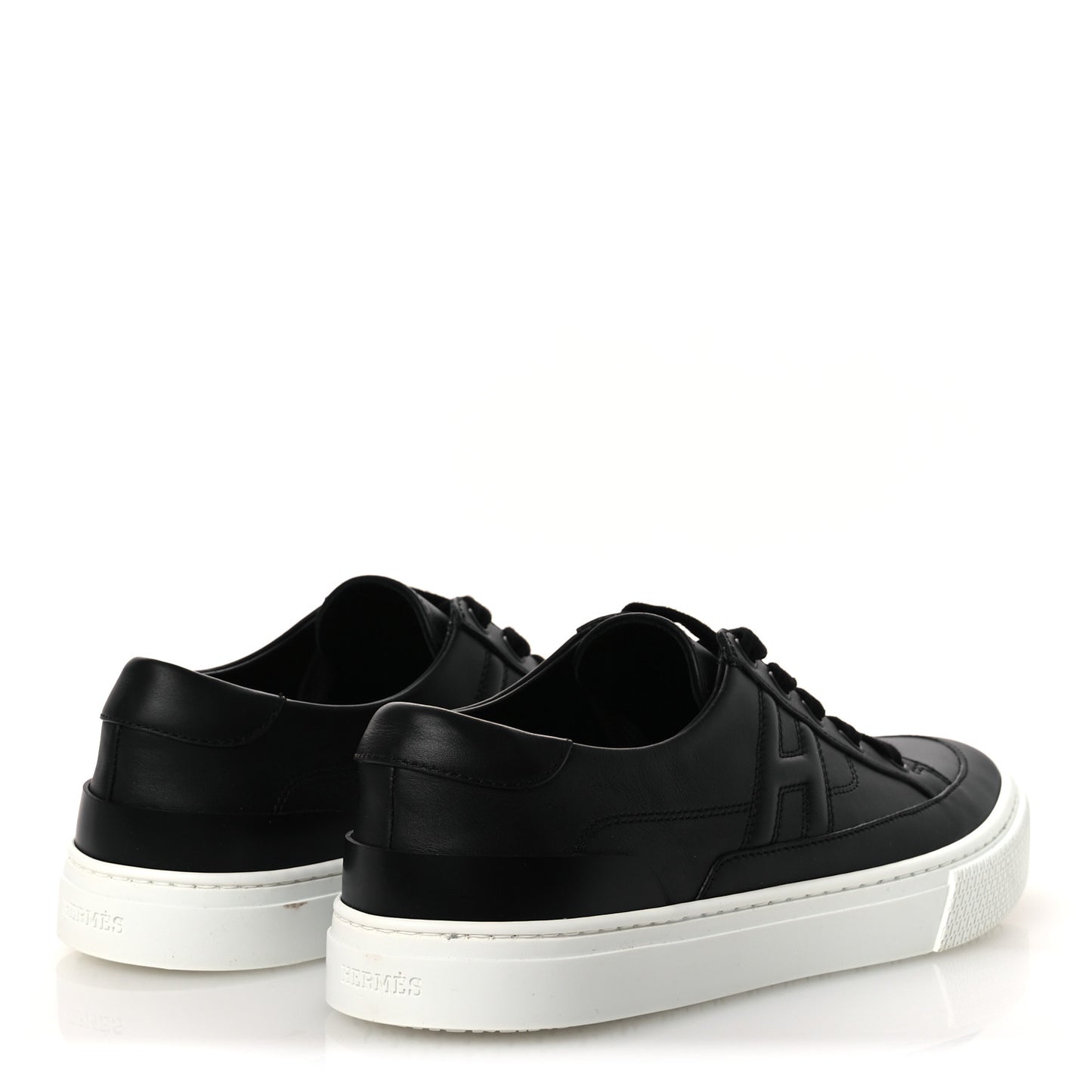 Calfskin Deep Sneakers 39 Black