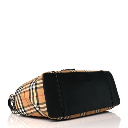 Burberry Vintage Check Diaper Flap Bag 4 of 10