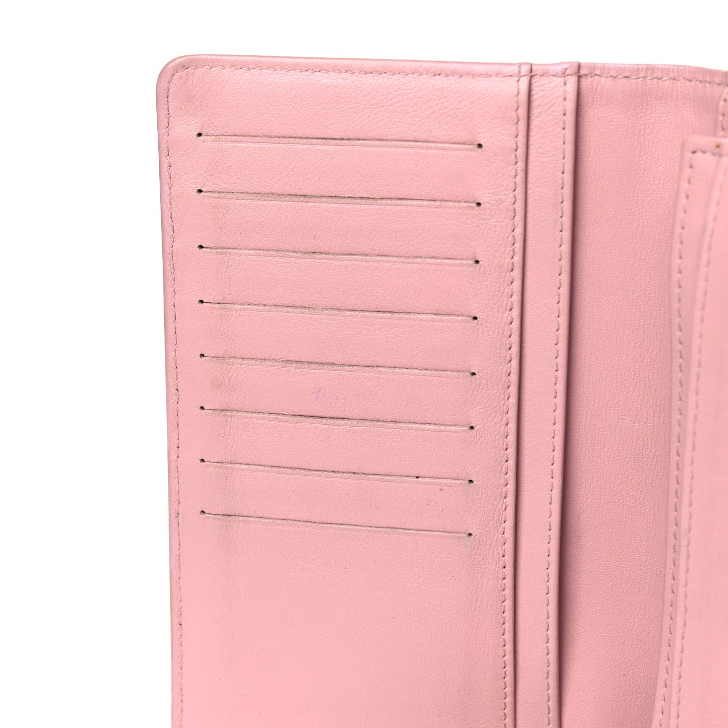 Caviar Timeless CC Yen Wallet Pink