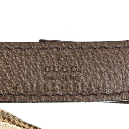 Gucci Monogram Jumbo GG Baseball Hat M 57 Camel Ebony 9 of 9