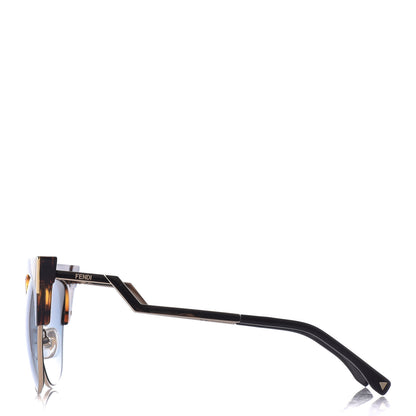 Fendi Iridia Cat Eye Sunglasses FF 00419/S Brown 3 of 7