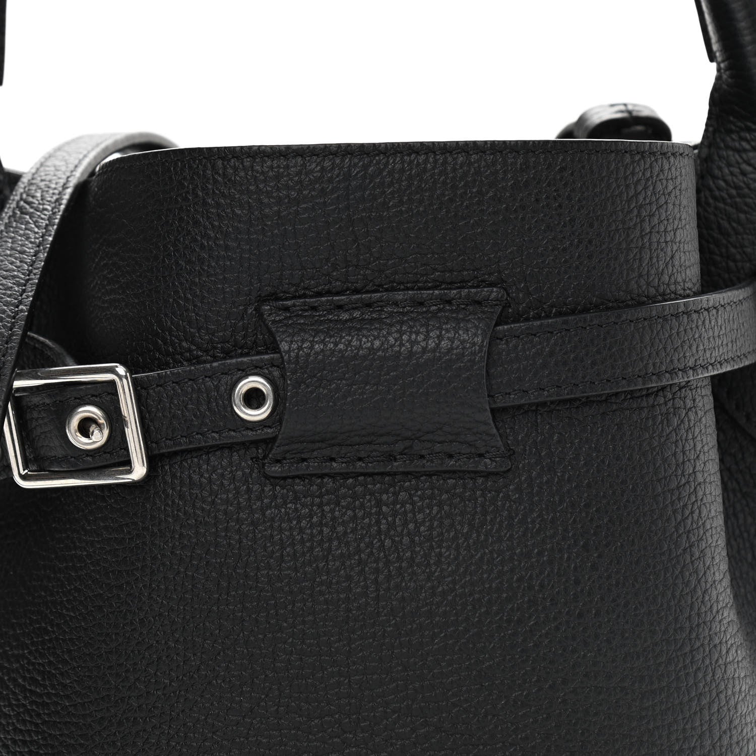 Celine Supple Grained Calfskin Nano Big Bag Bucket Black 7 of 9