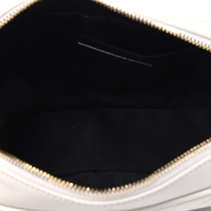 Saint Laurent Calfskin Matelasse Monogram Lou Camera Bag Crema Soft 4 of 5