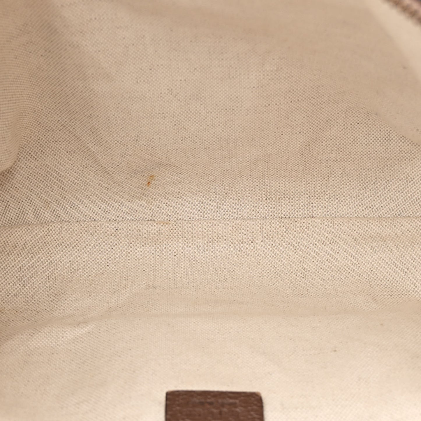 GG Supreme Monogram Web Small Ophidia Half Moon Hobo Brown