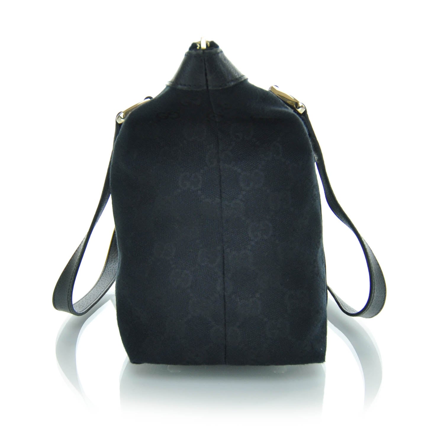 Gucci Monogram Abbey Medium Tote Black 7 of 12