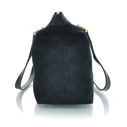 Gucci Monogram Abbey Medium Tote Black 7 of 12