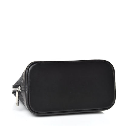 Louis Vuitton Satin Monogram Little Alma Black 4 of 11