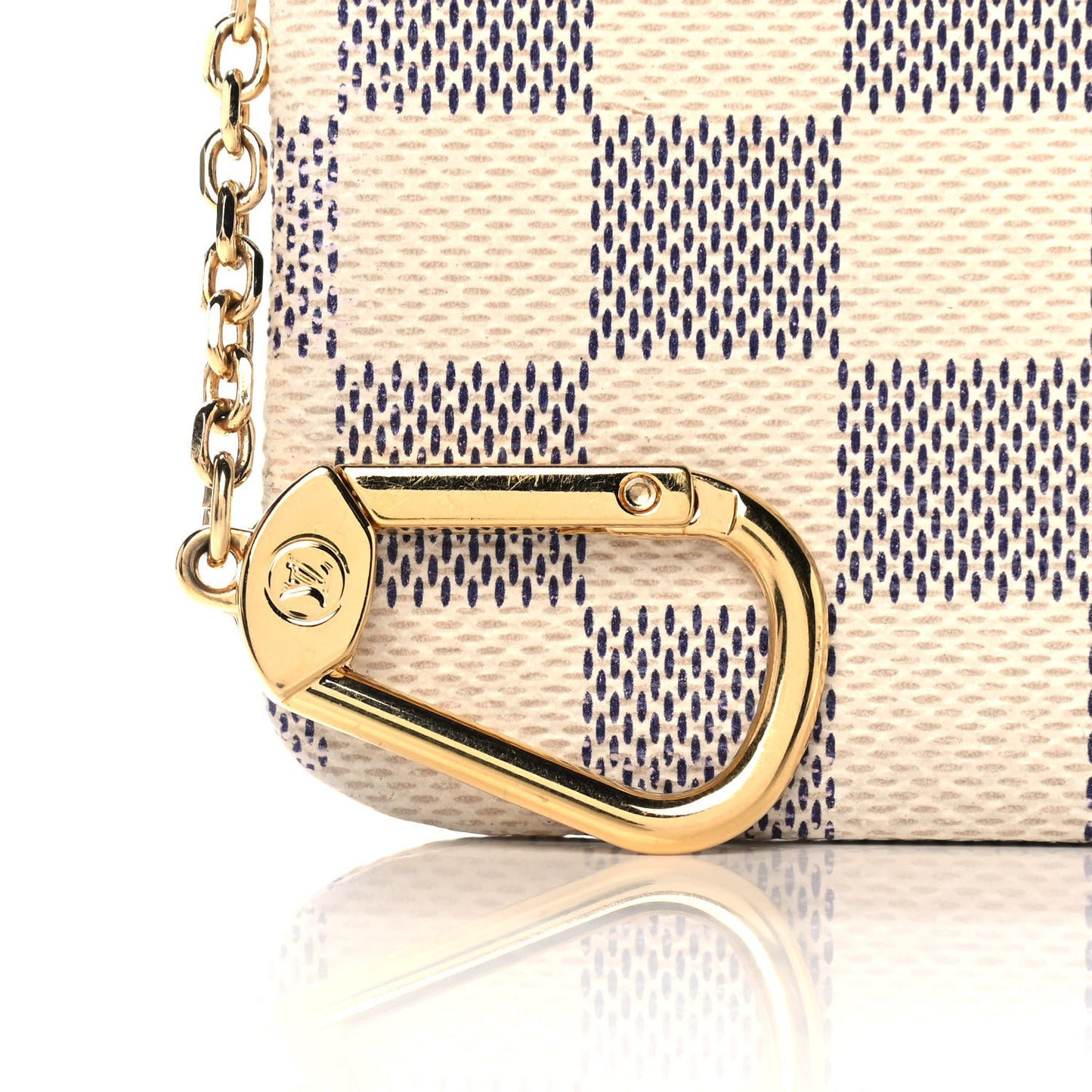 Damier Azur Key Pouch