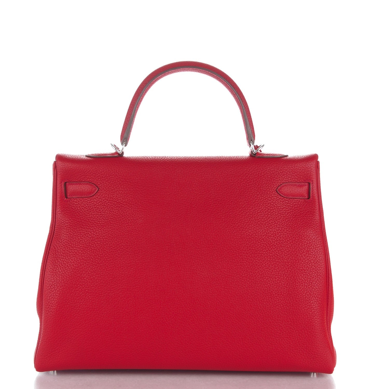 Hermes Togo Kelly Retourne 35 Rouge Casaque 4 of 26