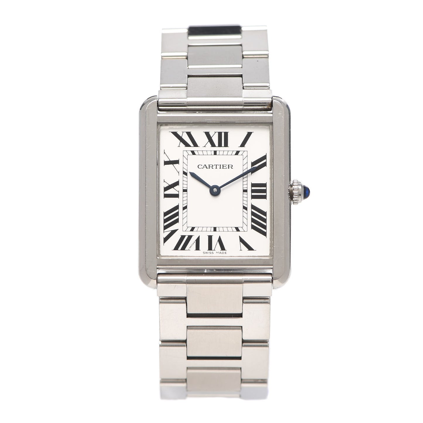 Stainless Steel 27mm Tank Solo Quartz Watch