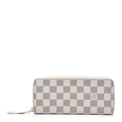 Louis Vuitton Damier Azur Clemence Wallet 1 of 9