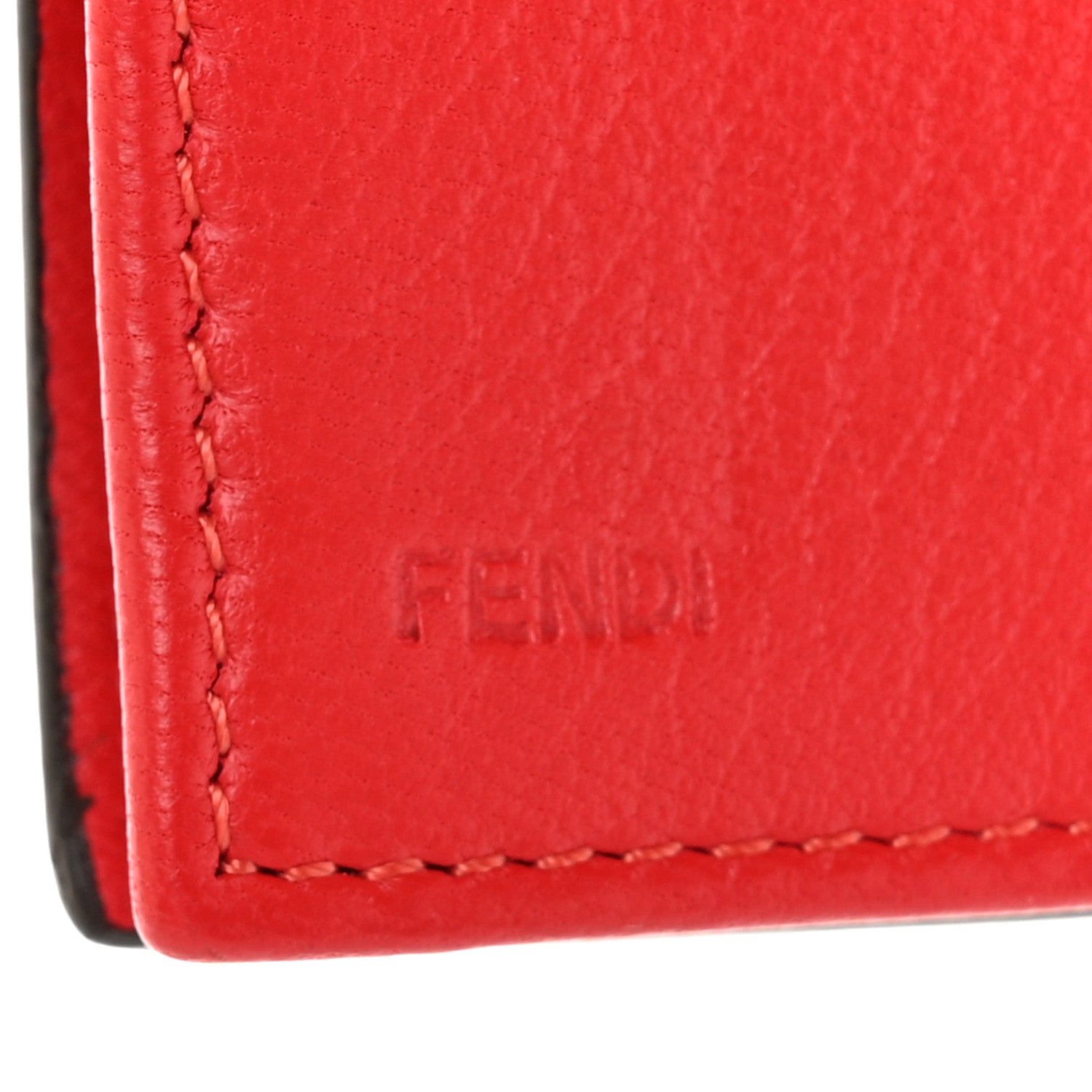 Fendi Zucca Spalmati Long Wallet On Chain Multicolor 7 of 14