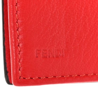 Fendi Zucca Spalmati Long Wallet On Chain Multicolor 7 of 14