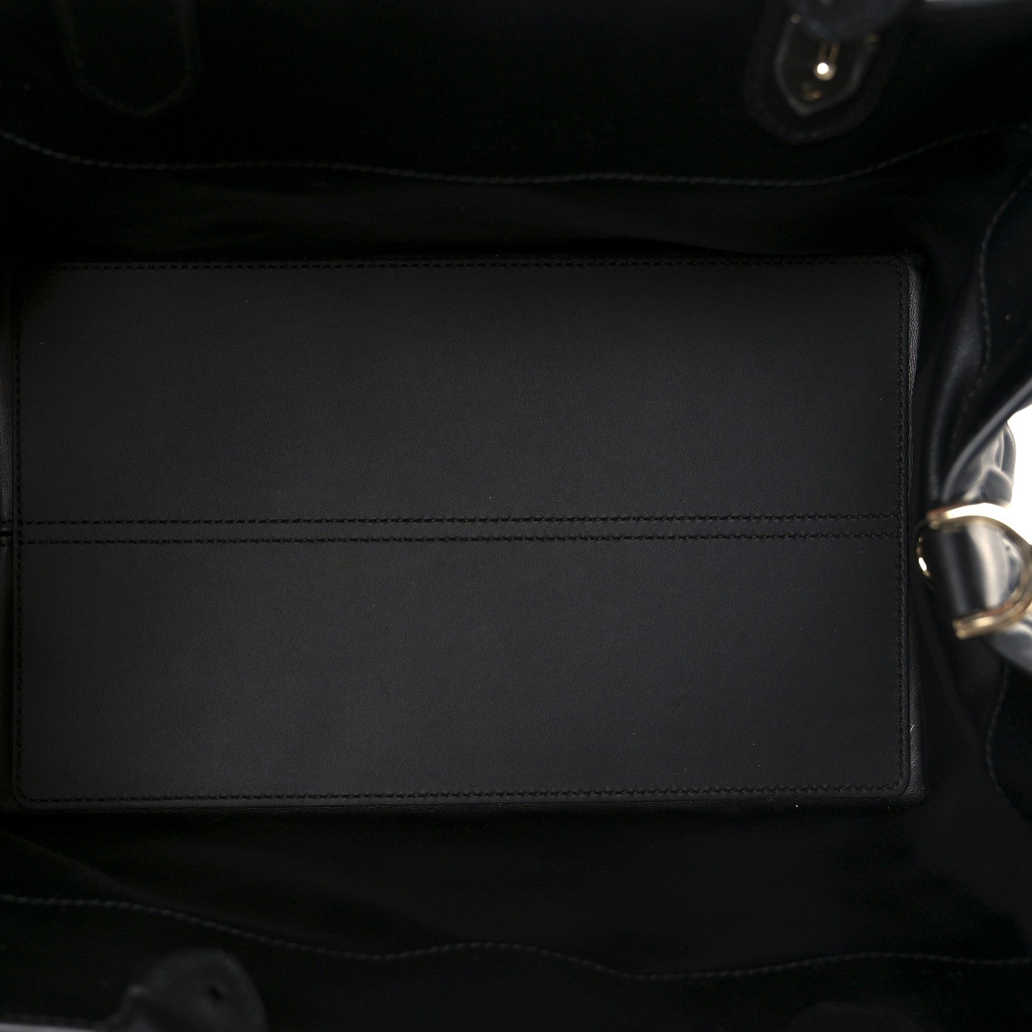 Christian Dior Calfskin Macrocannage Medium Toujours Black 6 of 17