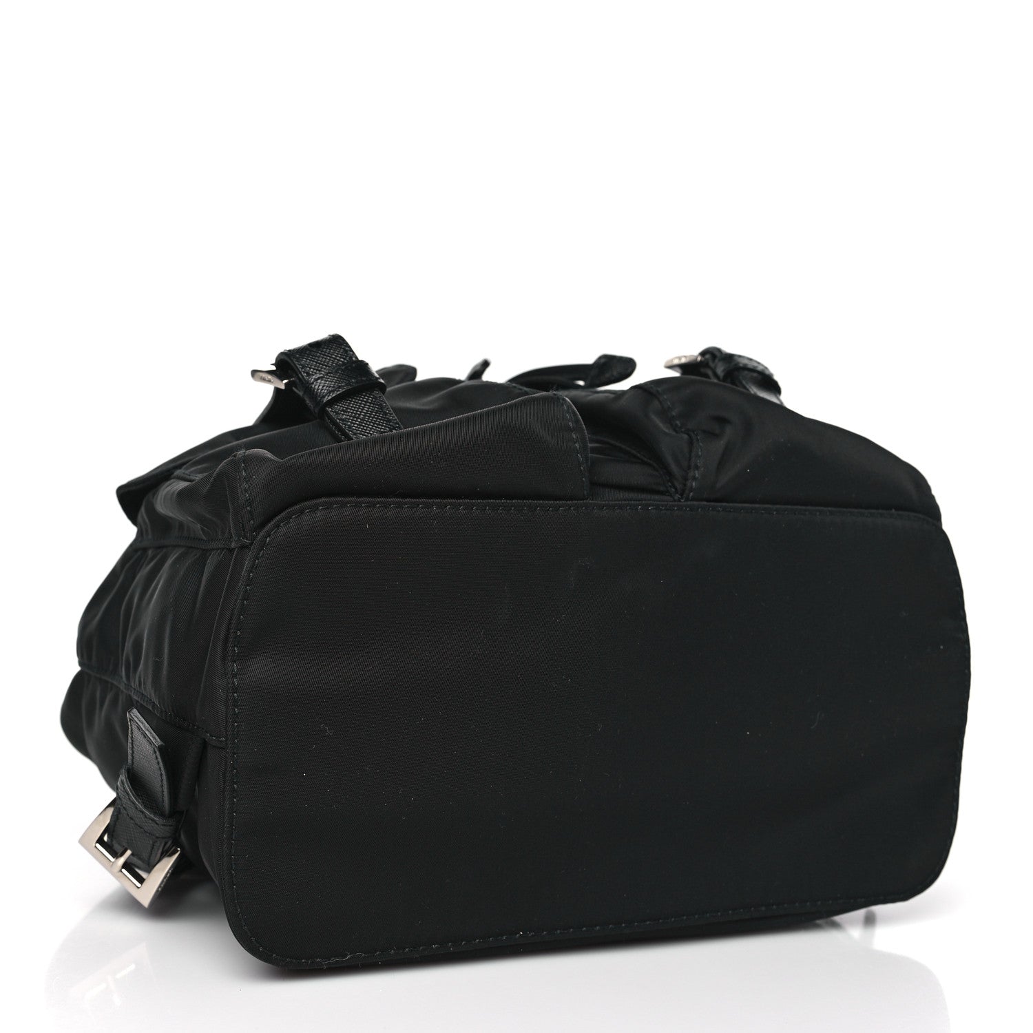 Prada Tessuto Nylon Saffiano Small Backpack Black 4 of 8