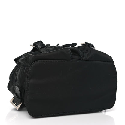 Prada Tessuto Nylon Saffiano Small Backpack Black 4 of 8