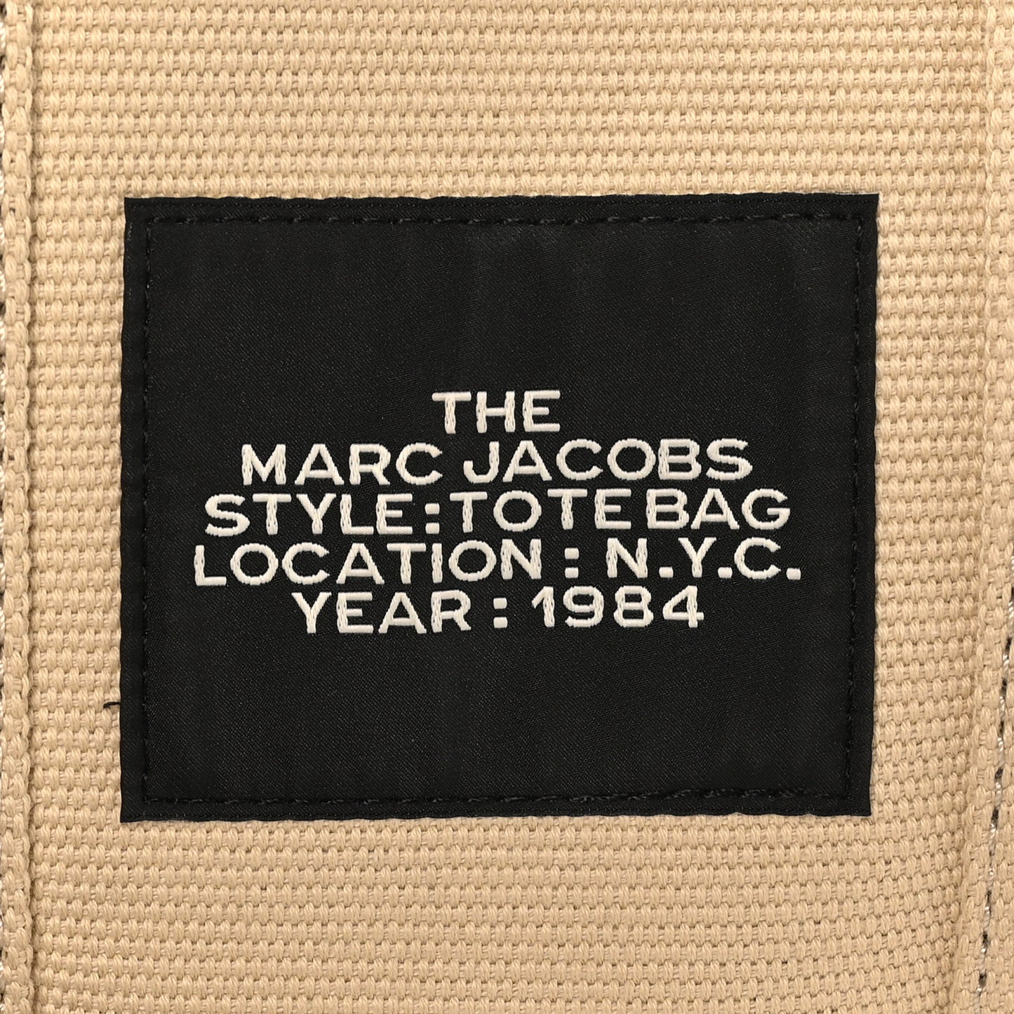 Jacquard Small The Traveler Tote Bag Warm Sand