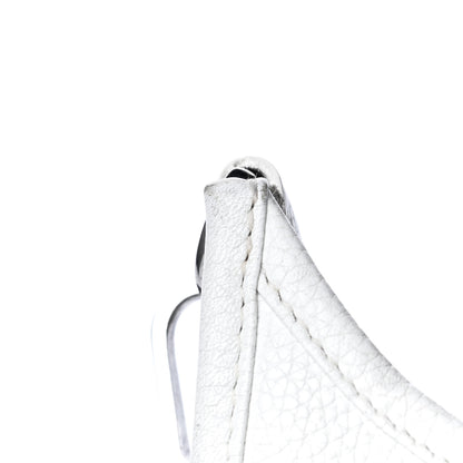 Hermes Taurillon Clemence Evelyne II PM White 16 of 20